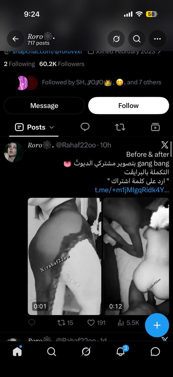 AAlgh14's tweet photo. @Rahaf22oo و الله ك��اب حتى هذا مو أنت المشكلة الفيديو كله مسروق https://t.co/AKoM6dFjF7