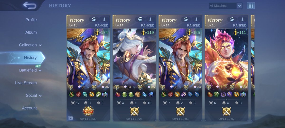 Will03s's tweet photo. Bro moontoon give me mage role alrdy, straight mm for 10 games in a row. I had to play alice xp just to get a feel of mage now AH! https://t.co/UhQTJSs7wI
