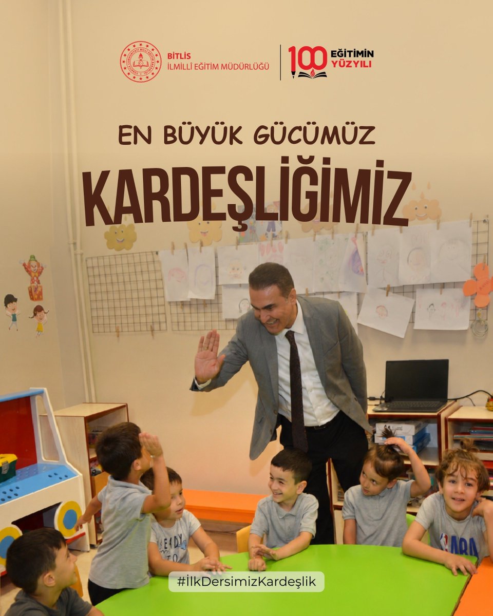 Bitlis_Mem's tweet photo. 🌸 Okullarımız çocuklarımızın gülüşleriyle yeniden güzelleşiyor.

Onların mutluluğu, güveni ve geleceği için hep birlikte…

Mayamız Birlik, İlk Dersimiz Kardeşlik.

#ilkdersimizkardeşlik

@tcmeb @Yusuf__Tekin @TayfunOzyolcu https://t.co/6bTNpZKey4