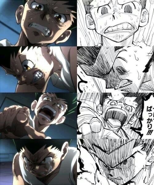 A12_1r's tweet photo. الحمدلله اني شفت الانمي ولا لو شفت المانجا كان بدال ما احزن اموت ضحك على رسم توغاشي بالله وش صاير له المشهد مهم ليه ما رسمه بنفس جودة رسم ارك الخلافة https://t.co/sfLacBW5bN