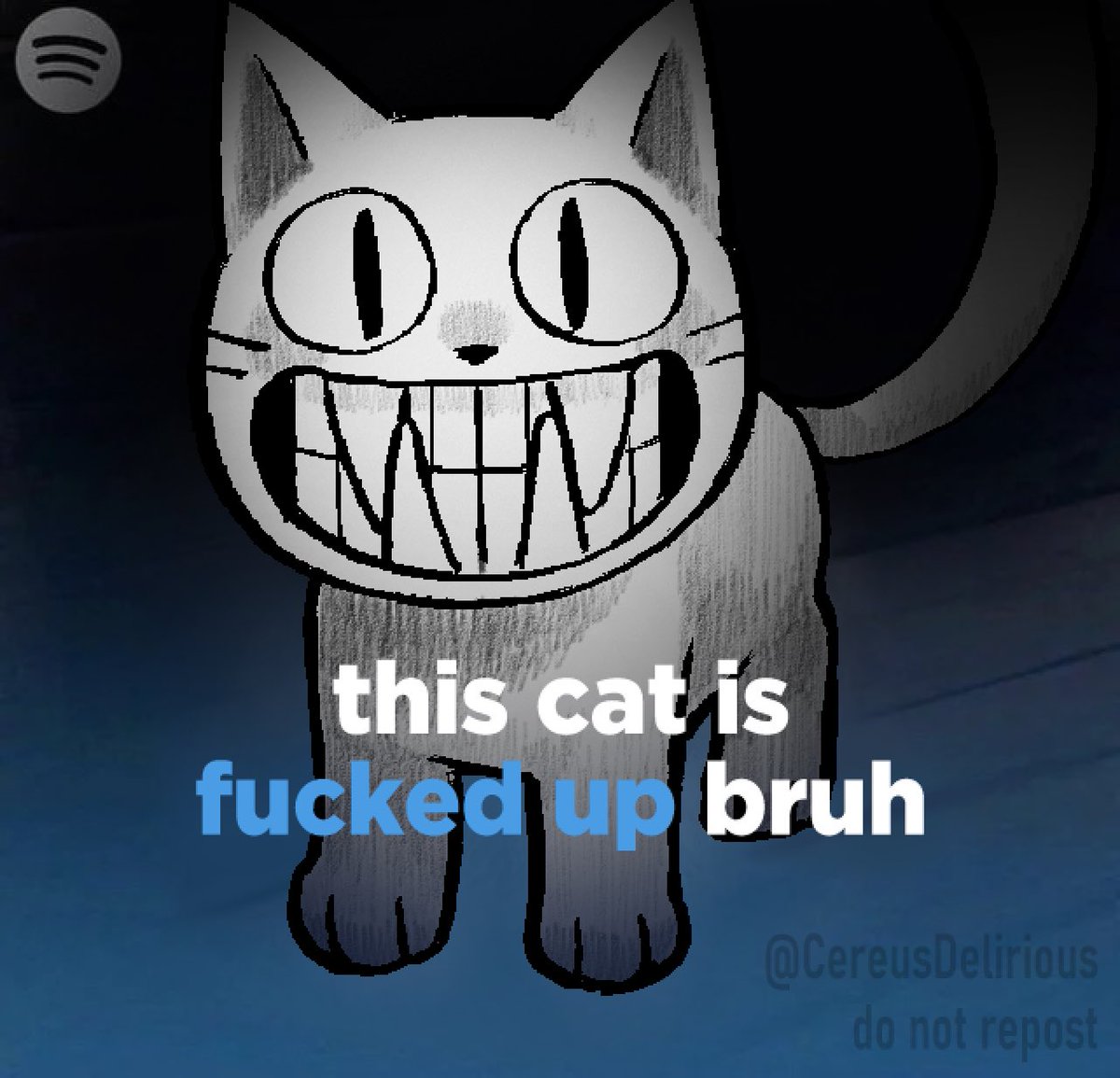 CereusDelirious's tweet photo. this cat is fucked up bruh #OFFgame #OFFtheRPG https://t.co/jw93aU532l