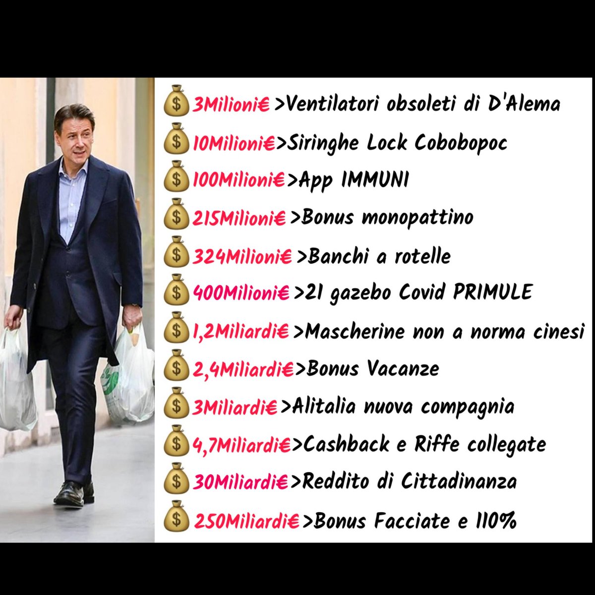 Areablabla00's tweet photo. @fattoquotidiano #GiuseppeConte #CampoLargo
#corrieredellasera #ilfattoquotidiano #larepública #lastampa #domani #lespresso #lunità #laverità #iltempo #ilgiornale #líbero #tgcom24 #tg2rai #skytg24 #tgla7 #rainews24
Però ha sottoscritto questi!!!
👇👇👇 https://t.co/pOCcdzIdhL