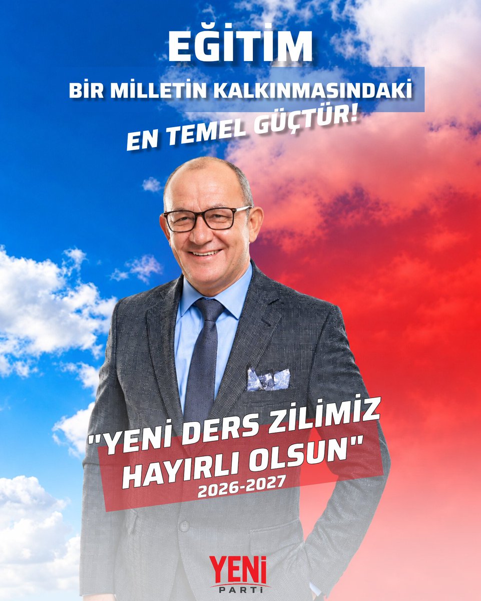 av_ihkurt's tweet photo. Geleceğimizin teminatı sevgili öğrencilerimizin, kıymetli öğretmenlerimizin ve velilerimizin yeni eğitim öğretim yılını en içten dileklerimle kutluyor ve başarı, sağlık ve mutluluk dolu bir dönem olmasını diliyorum.

Av. İsmail Hakkı Kurt
YENİ Parti Pınarhisar İlçe Başkanı https://t.co/frEjLhR8FZ