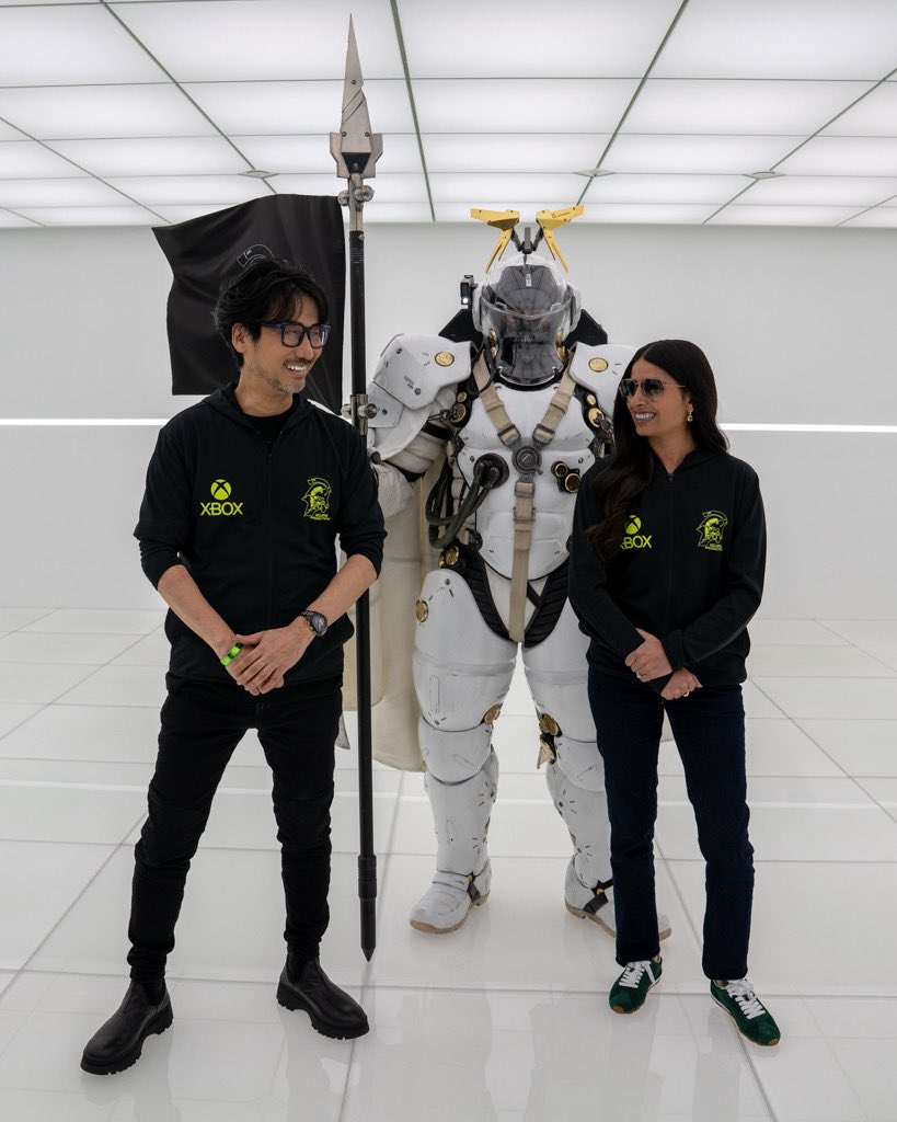 Kojima_Hideo's tweet photo. アーシャさんと。@asha_shar https://t.co/pzuiougm3U