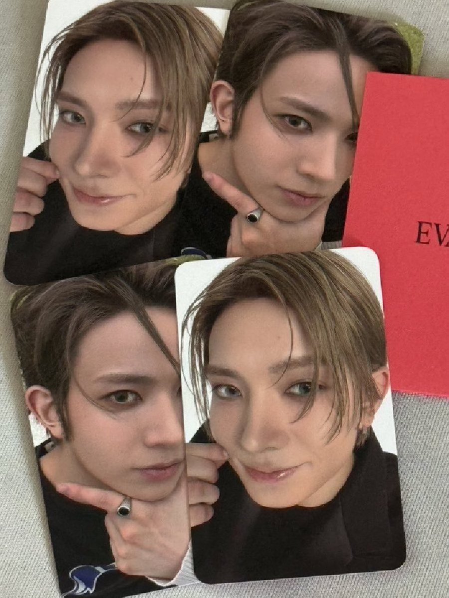 bpx5ky's tweet photo. 에반 EVAN 희승 쇼케이스 포카 양도 판매 wts

2장 1set all 3.5
4장 2set 6.5 

evan showcase sell 에반 쇼케 death of me 희승 앨범 포카 양도 heeseung wts poca https://t.co/5JaMaFmmNK