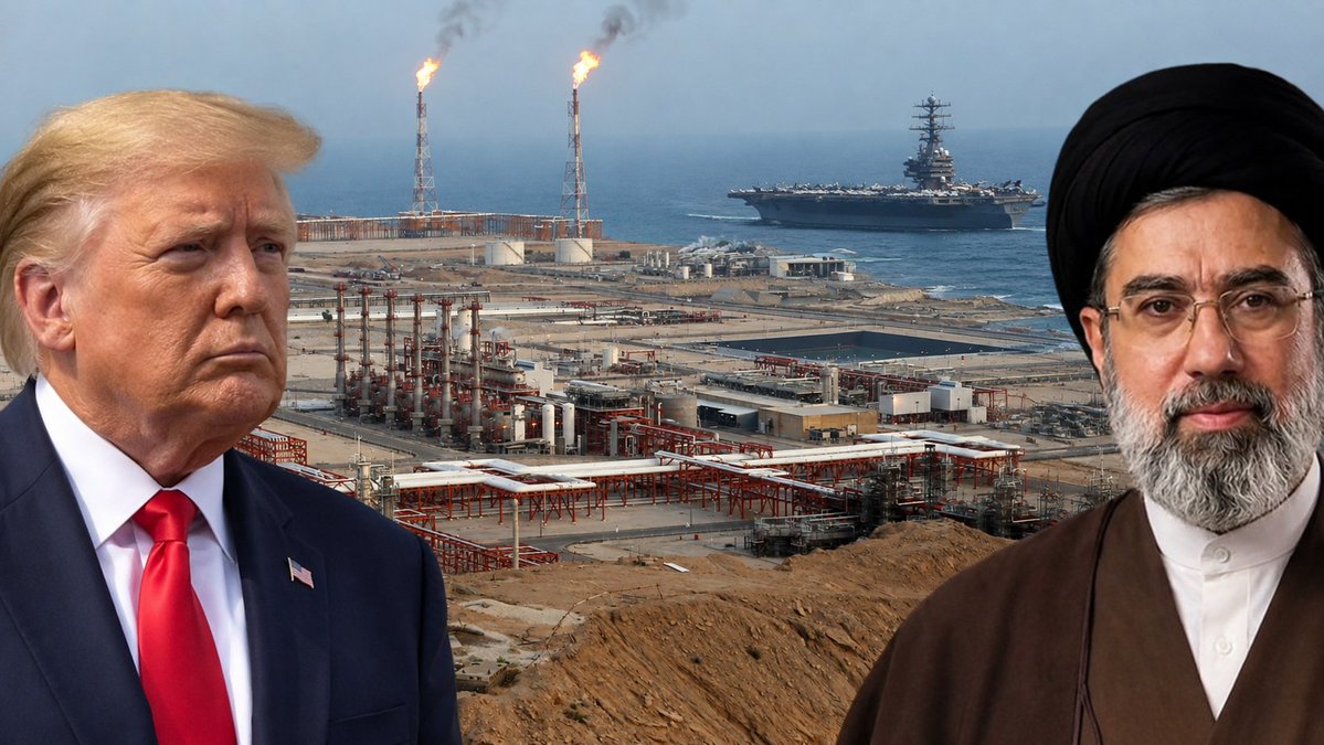 Currentreport1's tweet photo. Trump suggested the US could remain in Iran after the war and take control of its oil, comparing the idea to a deal giving Washington control over part of Venezuela's oil reserves.

Trump said 'we will ultimately get out of Iran, unless we decide to stay and keep the oil like Venezuela'

Trump's remarks raise the possibility that the US could seek access to Iran's oil as part of a longer-term presence in the country.

He expects the war with Iran to end this year, possibly after the November US midterm elections.