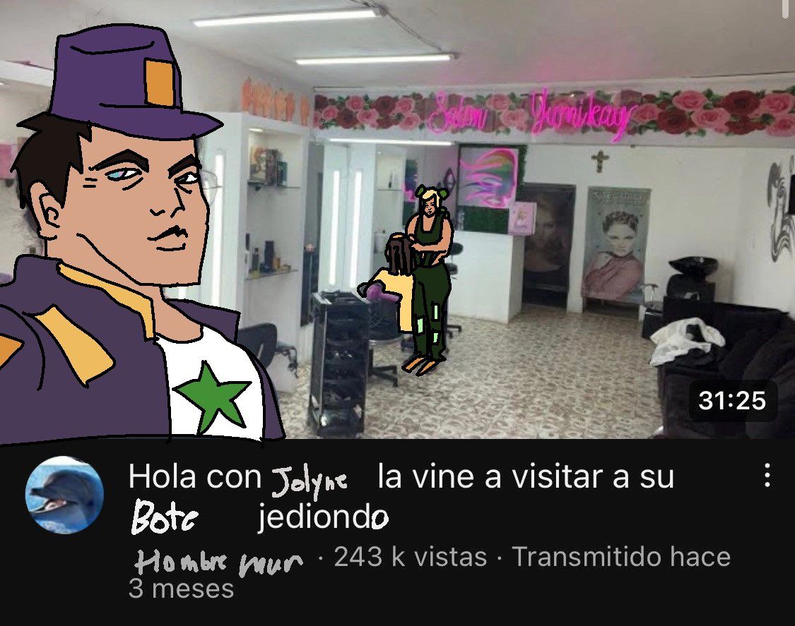 cefalofunk's tweet photo. Aquí con Jolyne https://t.co/aCJ4wqTIMK