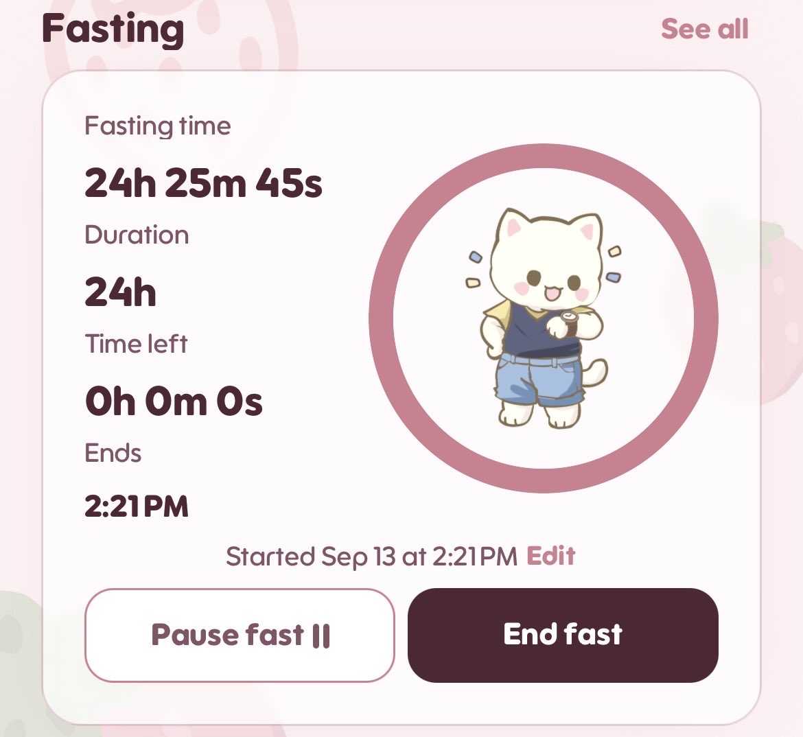 solaveis's tweet photo. #edrtwt finished my first 24h fast ! https://t.co/2es0zT5ne2