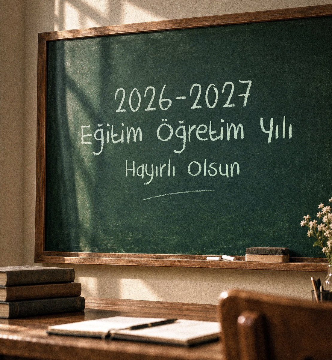 FeyziBerdibek1's tweet photo. Geleceğimizin teminatı olan çocuklarımızın ve gençlerimizin, bilgiyle donanan, düşünen, araştıran, üreten, özgüveni yüksek ve milli-manevi değerlerine bağlı bireyler olarak yetişmeleri en büyük temennimizdir.

Bu anlamlı yolculukta büyük bir özveriyle görev yapan kıymetli öğretmenlerimize, çocuklarının eğitim sürecinde her zaman yanlarında olan değerli velilerimize ve eğitim camiamızın tüm paydaşlarına başarı ve kolaylıklar diliyorum.

2026-2027 eğitim öğretim yılının, öğrencilerimize başarı, öğretmenlerimize huzur ve kolaylık, ülkemize ise güzel bir gelecek getirmesini temenni ediyorum.