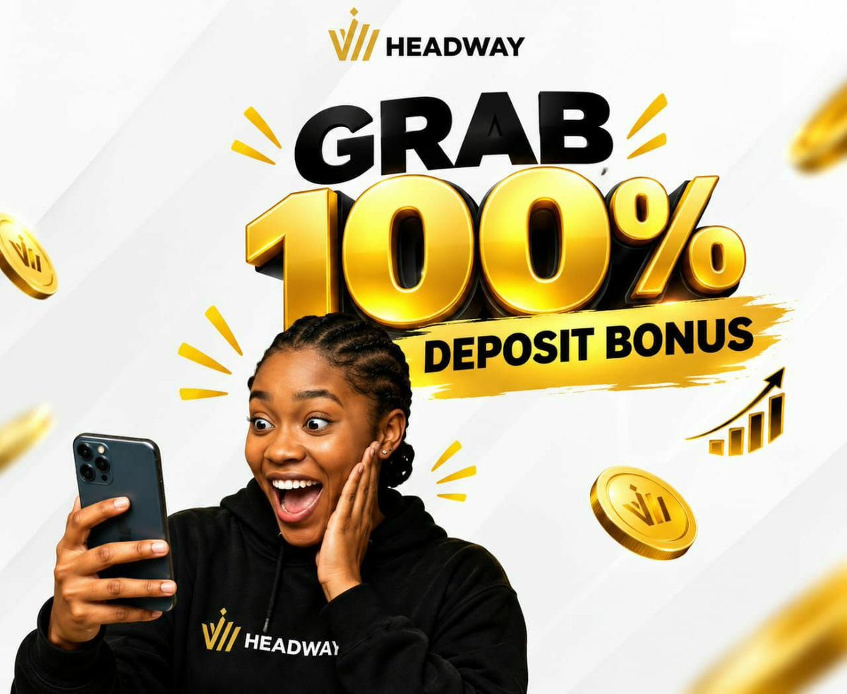 _Mubarak001's tweet photo. 🚨 100% DEPOSIT BONUS IS LIVE! 🚨

Get 100% Deposit Bonus with Headway using code "NEWSITE"  when you fund your account

Trade smart, Trade with a plan💛

🔗 https://t.co/YctSzhNckz

Code: NEWSITE
100% Deposit Bonus https://t.co/8Jsjfe1NIU