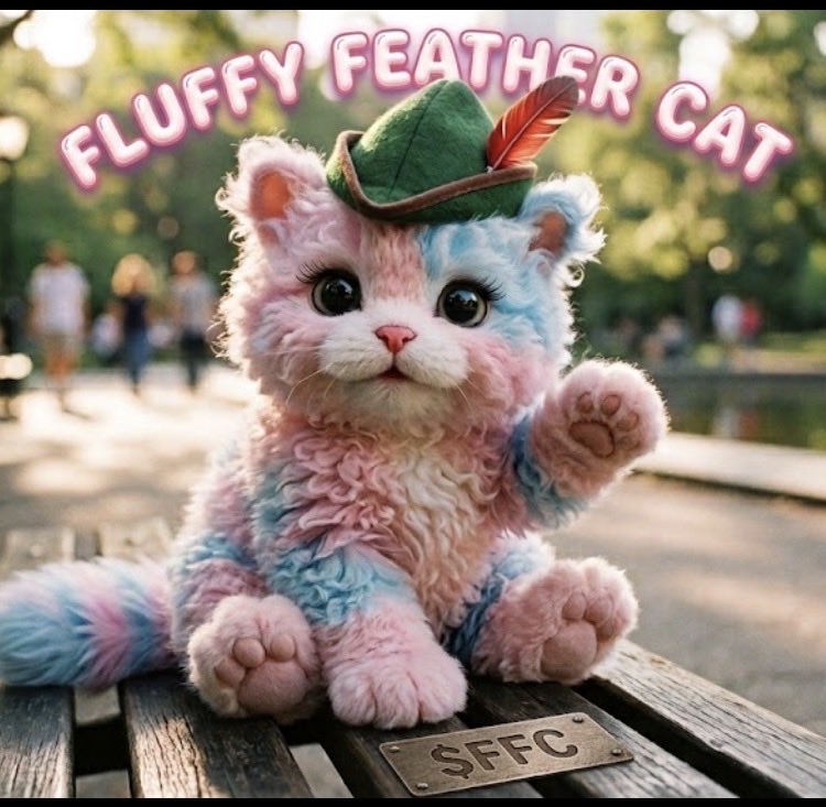 Chrisatpumpfun's tweet photo. Meet Robin Hoods fluffy feather cat

Here too disrupt the cat community

And send him to the moon just like his compatriot.

https://t.co/Jp8FycP5Nh https://t.co/1f1lDFKtNo