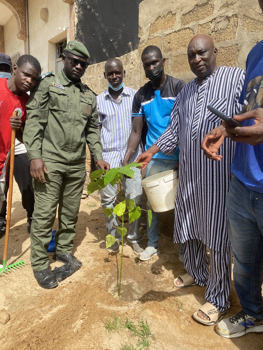 CheikhAbdouAmar's tweet photo. 🌱 Planter un arbre, c’est semer l’avenir ! 🌳
En tant que Boudjouman, un grand Jërejëf à @TontonVert et à tous les Boudjouman pour les arbres offerts et leur soutien à notre journée de reboisement à Bayakh 🌱.
#QuartierVertChallenge #Boudjouman #TontonVert https://t.co/VNSo9gPz6n