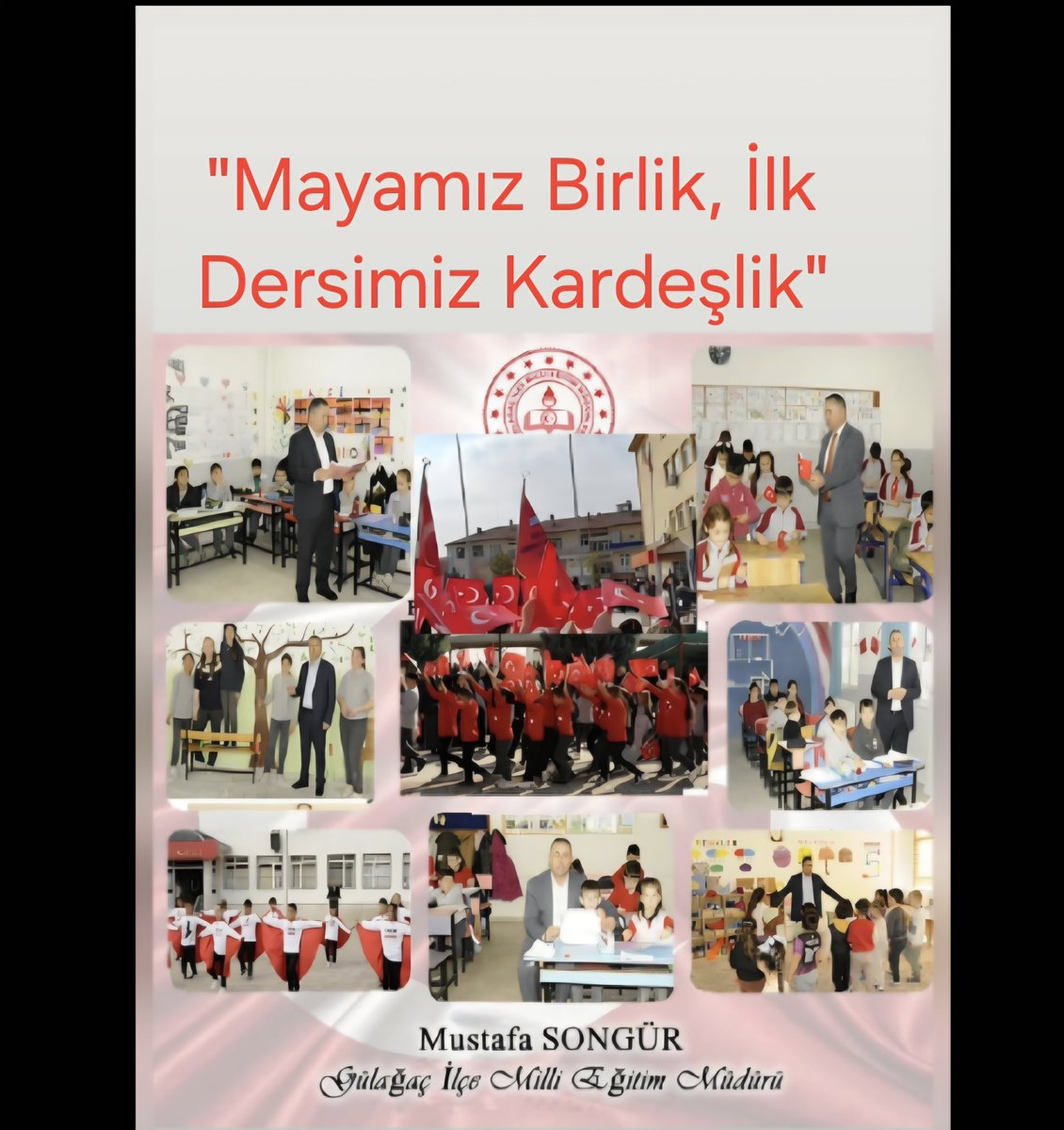 GulagacMEM's tweet photo. Yeni eğitim öğretim yılına, öğrenmenin hiç bitmeyen bir yolculuk olduğuna inanarak başlıyoruz.

Çünkü mayamızda öğrenmek ve kardeşlik var.

Mayamız Birlik, İlk Dersimiz Kardeşlik.

@tcmeb @Yusuf__Tekin 

#ilkdersimizkardeşlik https://t.co/uEGj802tDw