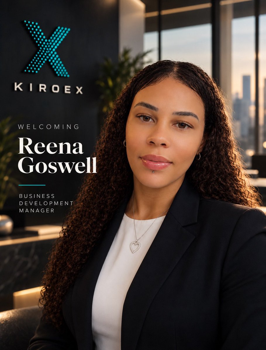 Kiroexofficial's tweet photo. Everyone can make an introduction. Not everyone can build a partnership that lasts.

Meet Reena Goswell — Business Development Manager at KIROEX, connecting brokers, educators, and communities to the right opportunities within the network.

Beta is open. The team is growing. This is just the beginning →

📍 https://t.co/cpq56nPYSP

#TradingCommunity #ForexEducation #TradingMentor #PropFirmTrading #TradingPartnership