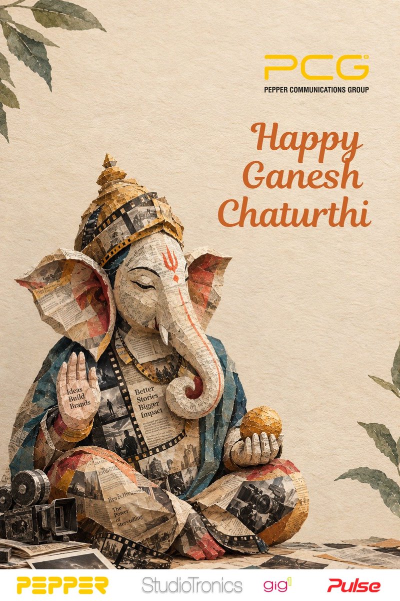 pcgglobal's tweet photo. Happy Ganesh Chaturthi from PCG! https://t.co/i0EsJnKDum