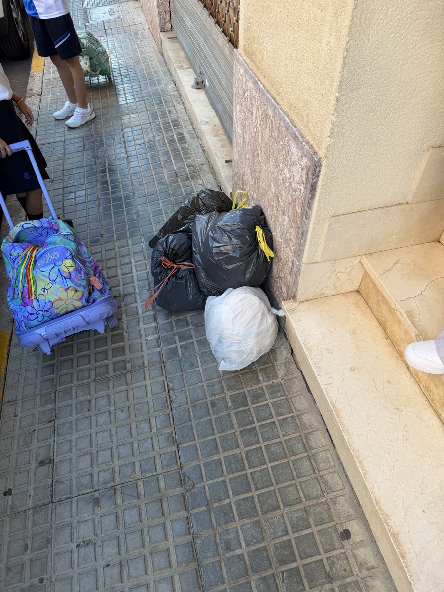GabyFar86's tweet photo. Viva la recogida selectiva de Inca, salir de las y encontrar la basura d tus vecinos en el portal d la ksa xq los basureros no les ha dado la gana llevárselo es estupendo, después tenemos colonias de gatos callejeros, ratas o cucarachas x la calle y el @incaciutat sin hacer nd… https://t.co/aSYNZawqEj