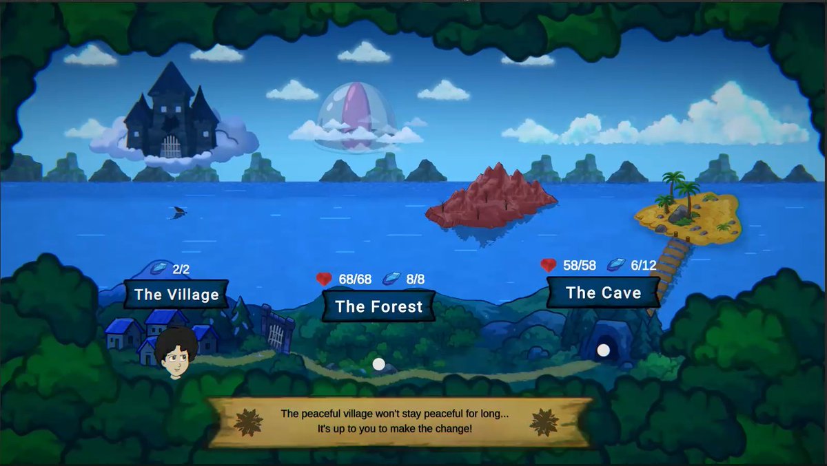 StudioSnowSlide's tweet photo. Fellow creatives, which color is better for the water in this world map?

#indiegaming #indiegamedev #indiegame #artistofx #platformer #games #gamedev https://t.co/DgW542Lvum
