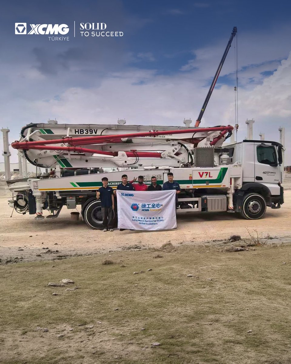XCMGTurkiye's tweet photo. XCMG Türkiye Servis Ekibi; bakım, kontrol, arıza ve teknik destek ihtiyaçlarında gerekli servis hizmetini sağlamak için sahadaki çalışmalarını sürdürüyor.

📞 Satış sonrası destek çağrı merkezi numaramız: 0800 621 25 50
#XCMG #XCMGTürkiye #SolidtoSucceed #XCMGTrueCare #XCMGServis https://t.co/xH6k8vPLvG