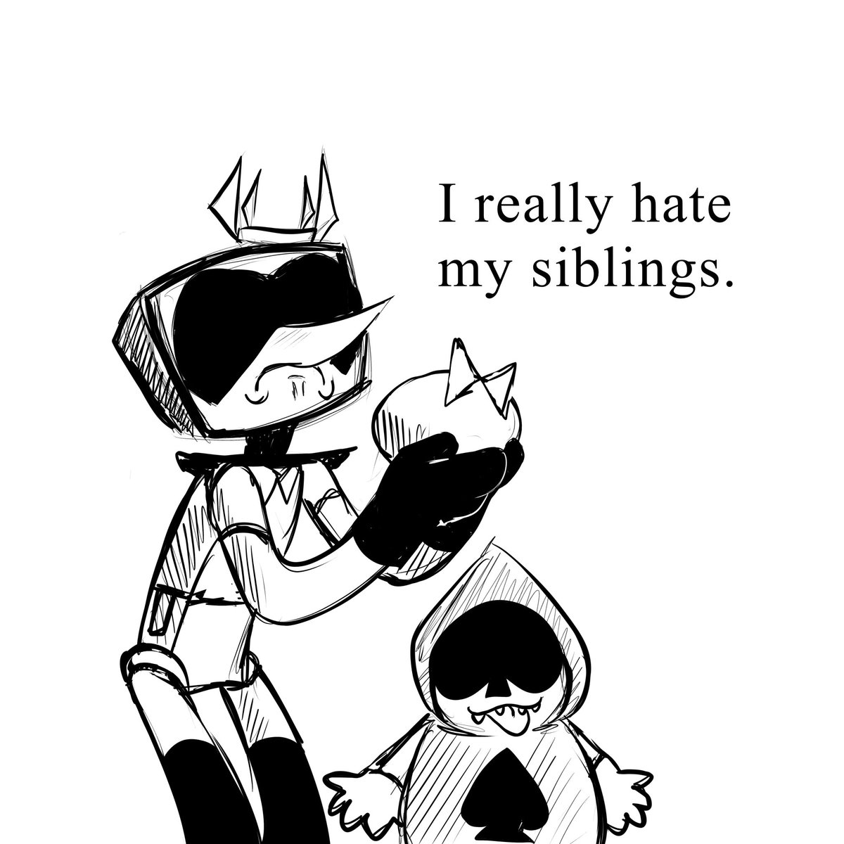 Limmer_DL's tweet photo. Meet little Casey. He appeared before Tenna met Spamton. He is the illegitimate son of Tenna and the Queen. He is based on the computer from Kris and Asriel's room.

#Art #Deltarune #Tenna #Queen #Queentenna #Casey https://t.co/3OA4XntVv4