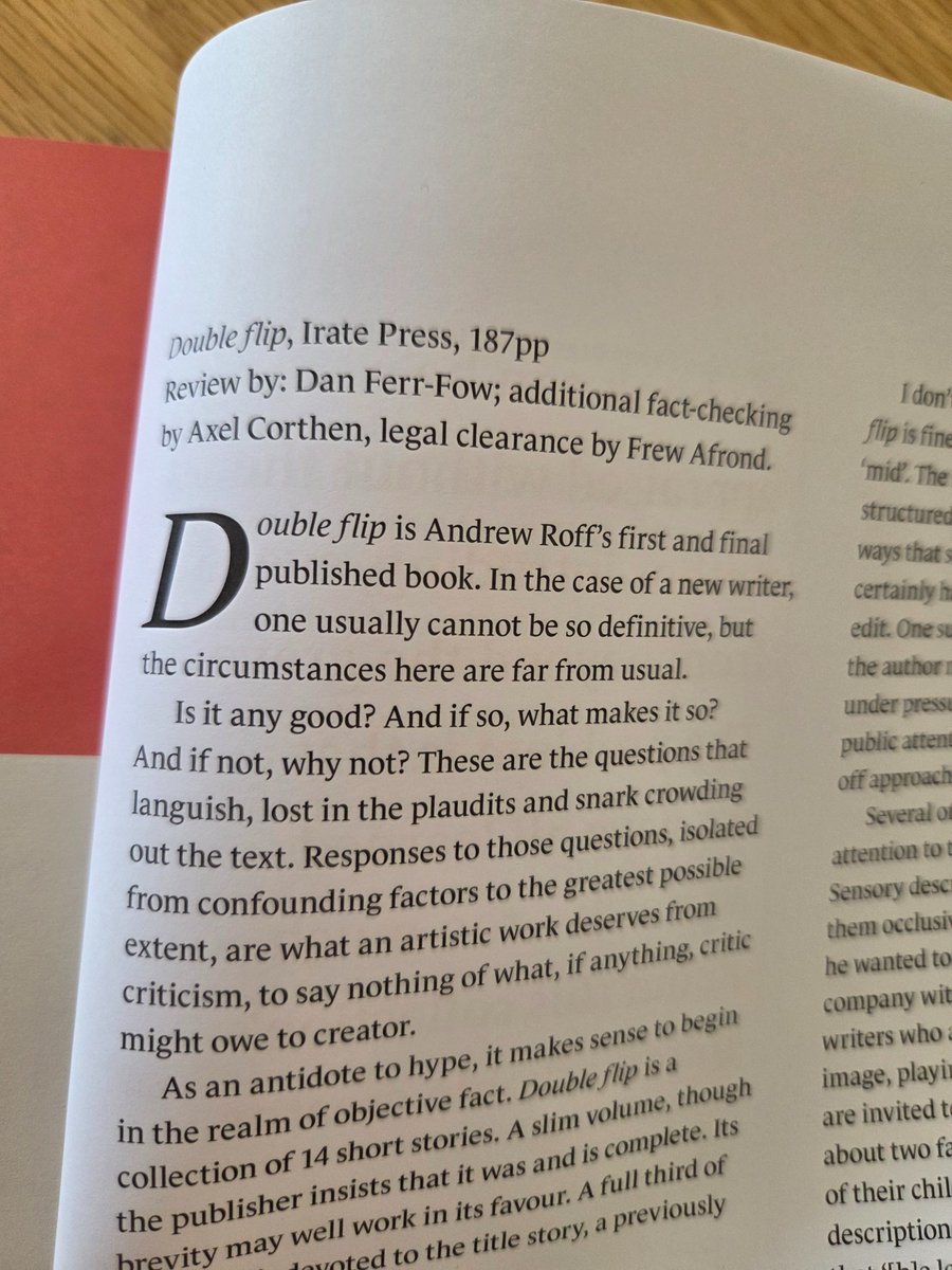 roffwrites's tweet photo. So, I have a lot of respect for Island. And ordinarily, I welcome criticism of my work. But this piece contains several serious factual inaccuracies. Where does this Ferr-Fow joker get off? 😤 Read and decide for yourself: https://t.co/21hdvH7m9n https://t.co/wwTKNvjpLZ
