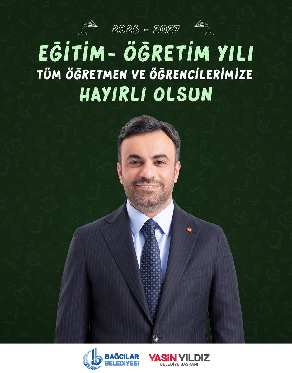 BagcilarBld's tweet photo. Yeni Eğitim-Öğretim yılı başladı 📚

Tüm öğretmen ve öğrencilerimize başarılarla dolu bir yıl diliyoruz. https://t.co/BcXbndptuu