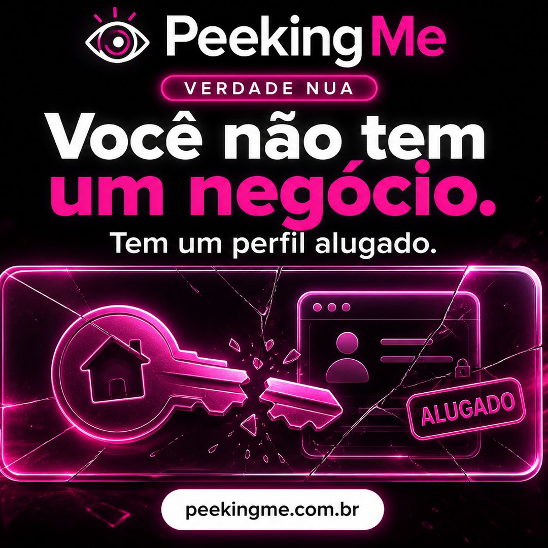 peekingme's tweet photo. Você não tem um negócio. Tem um perfil alugado.

As regras não são suas. O alcance não é seu. O botão de “sumiu” também não.

PeekingMe: site com a sua cara, no seu endereço. Cadastro grátis.

Comece pelo endereço da bio.

#VerdadeNua #SiteProprio #CriadoraDeConteudo #PeekingMe https://t.co/f2P234XeT6