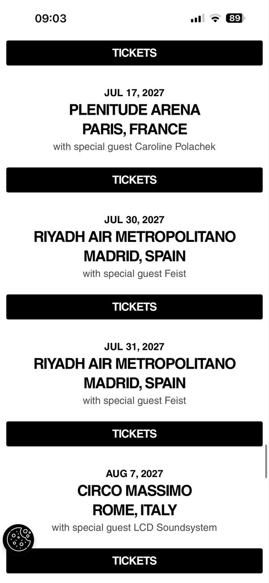heroftjo's tweet photo. @13swiftafboi @rachutation @AmexUK you clicked on tickets here? https://t.co/TkT9fEj50L
