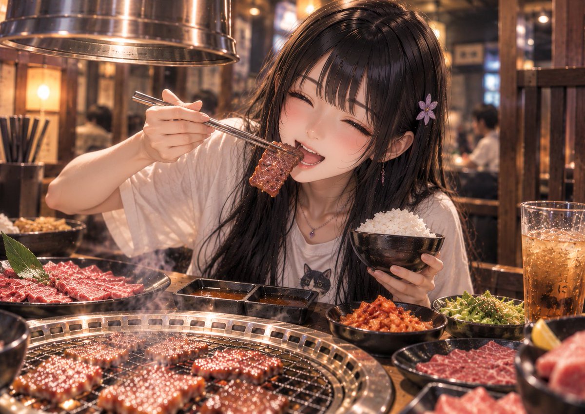 tomoshibiakane's tweet photo. 食欲の秋です
焼肉にはお米が必要ですね
しっかり太ります
#幽玄の夜話 #怪談 #怖い話 #朗読
https://t.co/LcXikOLkaT https://t.co/KQx2n1LzCw