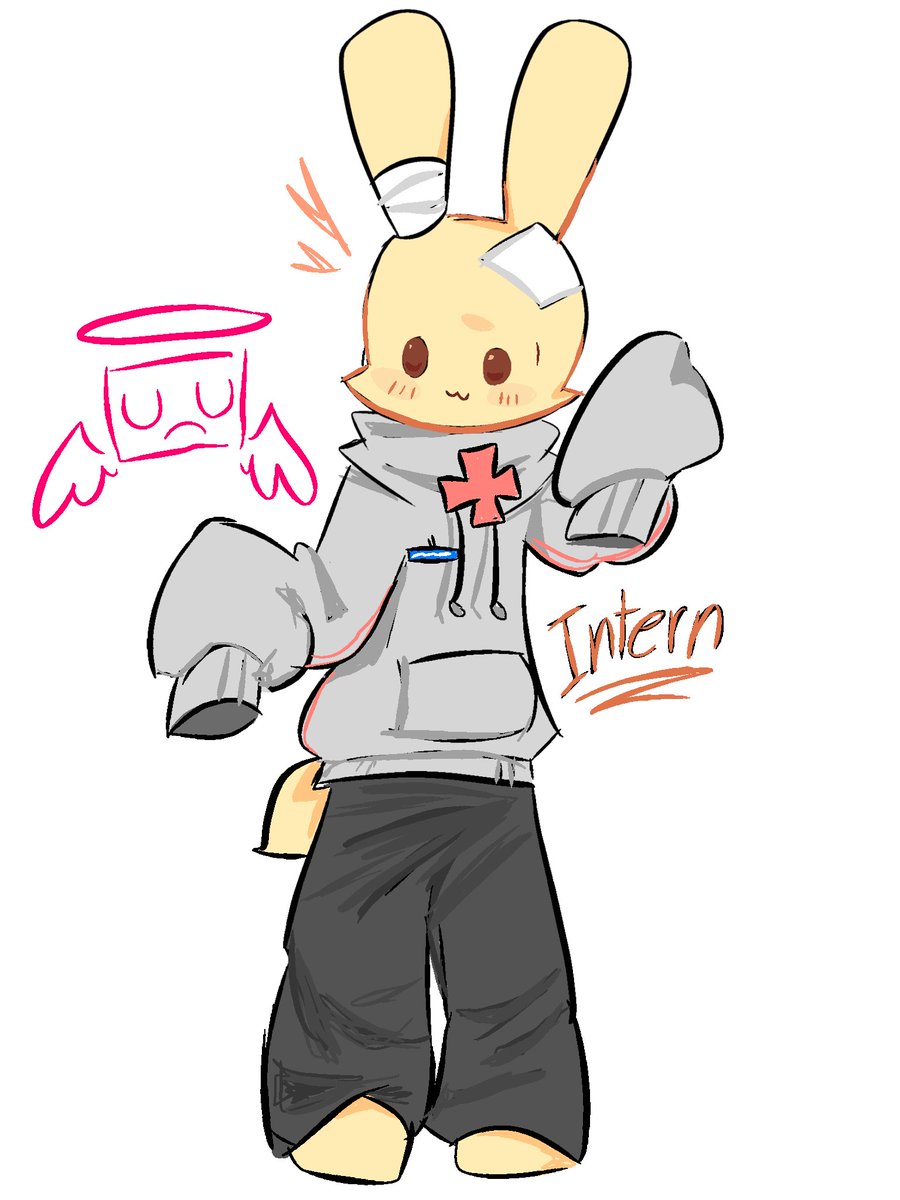 HaloFrown's tweet photo. Intern design idk YAY🥹 #animalhospital https://t.co/pXLCgEK9tY