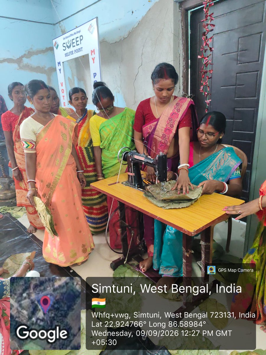 ukbprl's tweet photo. 🌿 Utkarsh Bangla – Purulia

RPL+Bridge training on Sal Leaf Plate Making is underway at Manbazar-II Block, through Bright Future .com, promoting skill recognition, enhancement, and sustainable livelihood opportunities.
#PBSSD
#skillindia
#rpl2026 https://t.co/O24XmKXTvj
