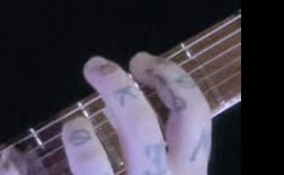rustedgrin's tweet photo. @brotepasas he turned it into a broken arrow <\3 perhaps because gerard pierced his heart!? we will never know. i swear theres a better pic of the coverup somewhere but this was the only evidence i could gather https://t.co/TU2iVK7Mwk