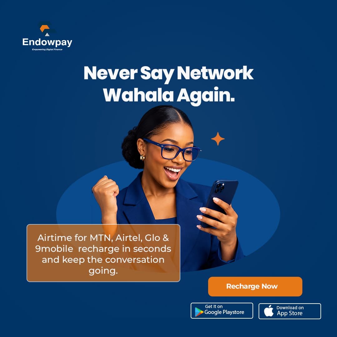 endowpay's tweet photo. New week, new energy! 📱✨

Leave network wahala behind and stay connected all week. Recharge your MTN, Airtel, Glo or 9mobile line in seconds and keep every conversation going.

#NewWeek #MondayMotivation #StayConnected #Airtime #Endowpay #DigitalPayments #FintechNigeria https://t.co/f0oEexU5cR