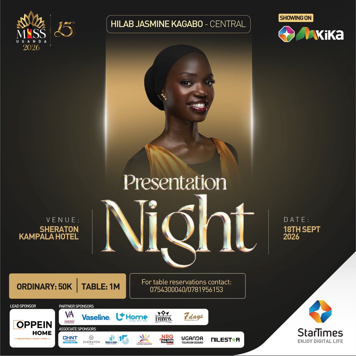 kirya_ug's tweet photo. Central Region, your girl Hilab Jasmin kagabo is ready to carry the #MissUgannda2026 crown 👑 for you✨

At an age of 21 years, Our girl Hilab from lwengo is ready publish Uganda 🇺🇬 to the world.

Her obsession with Phiona muteesi is so strong.❤️

She is loves cooking,travelling,and modelling.

Her main projects include supporting the emotional and mental wellbeing of children and young people growing up in broken families.🥰

#MissUganda2026 #MakulaKika