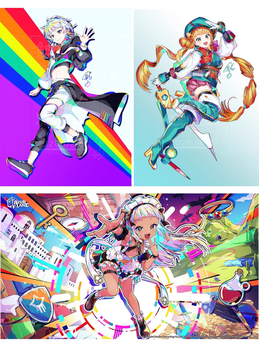 123456789onenineコラボ 一点物 額付きイラスト 鯱ノ丸 on X: 