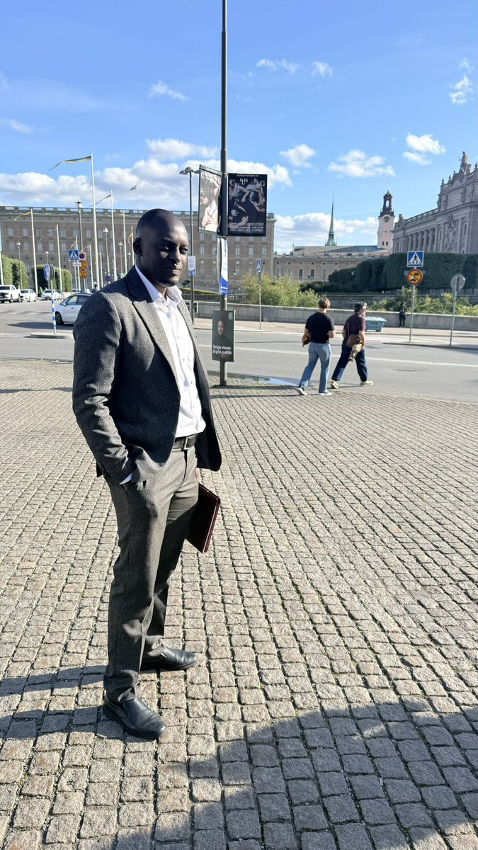 kiizaeron's tweet photo. The great souls of the Anna Dahlbäck Memorial Fund celebrated and recognised my human rights and environmental work in Stockholm, Sweden, on Friday, 11 September 2026.

I am grateful to Madam Chairperson; the members of the Board of the Anna Dahlbäck Memorial Fund; Professor Wrange; Professor Ebbesson; friends from the Swedish Bar, from Swedish PEN, from Amnesty, from Civil Rights Defenders, from the Olof Palme International Centre and the Raoul Wallenberg Institute; colleagues from the law faculties of Stockholm and Uppsala — and to Anna's family, for recognising in my work the same spirit that animated Anna Dahlbäck herself: courage, integrity and a deep revulsion against injustice. 

She was a lawyer who served Amnesty Sweden and ran her own practice, and who spent her life battling impunity, torture and injustice in its many forms. Even in death she continues to inspire human rights defenders and social justice activists the world over.

I am grateful too to the lawyers, activists, writers, journalists, politicians, friends and family with whom I have worked on a litany of human rights, environmental and artistic causes. What a journey this is that I am sharing with you, comrades. The honour, the work and everything connected to it belong to the Lord. Glory to Him.

Sweden has a fine atmosphere and fine food (if you go to the right places). The Swedes welcomed me, dined with me, and we had rich conversations. They gave me the diploma you see me holding in the photograph — handed to me personally, as the 2026 recipient, by Kerstin Dahlbäck, Anna's mother and Chair of the Board of the Fund. It was refreshing.