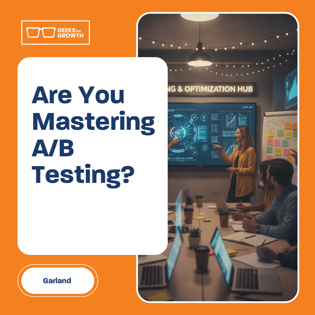 TGG_Garland's tweet photo. A/B Testing is a powerful technique for optimizing conversion rates by comparing two versions of content. By carefully measuring metrics such as click-through rates and conversions, businesses can make data-driven decisions that significantly enhance user engagement and... https://t.co/HFByAQ7Pn9
