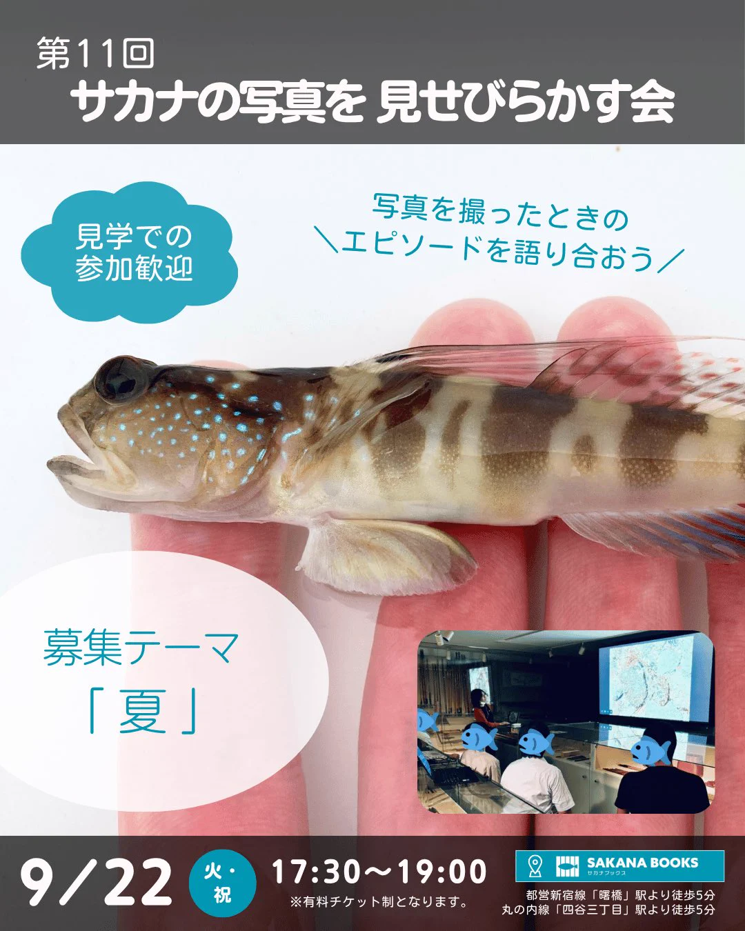 Sakanaページです。 SAKANA BOOKS（サカナブックス）｜サカナに特化した本屋𓆝𓆟𓆜𓆞𓆡
