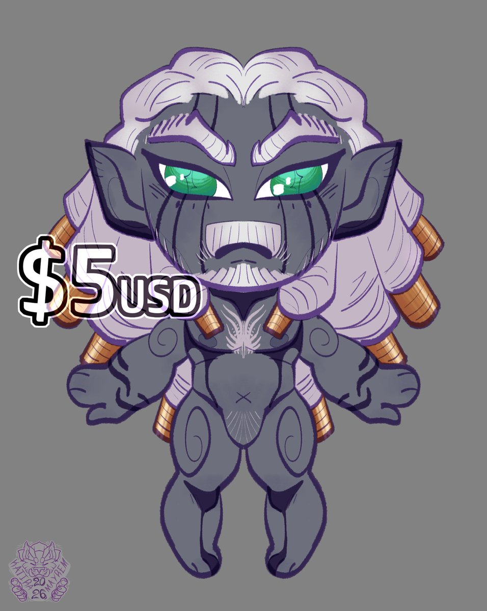 KatiraMayrem's tweet photo. SEVEN LIL GUYS???? Yes Only able to use my ipad atm so behold my attempts at figuring out procreate and still trying to dish out some nummies!!
The rest are below!!

DM or comment to claim!

#adopt #chibi #dnd #elf #firbolg #goliath #satyr #human #puppy https://t.co/QXezMvG7qY