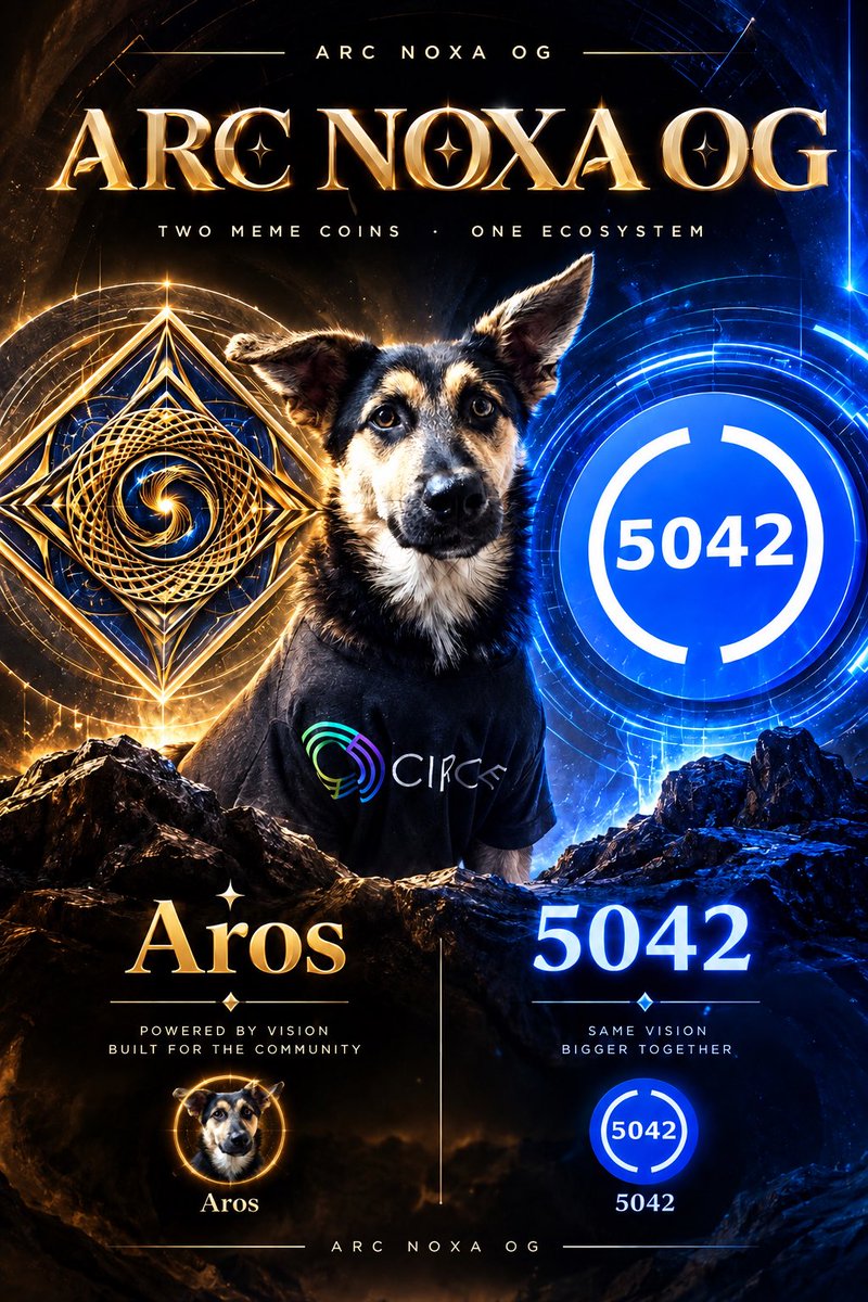 MangoAi88's tweet photo. Some ARC NOXA OG 

AROS  （Circle Dog）

0xb65295e3cee4619290b1722f625a73d523b84b16

5042  （Chain ID）

0xc2e7d8a989cbbc5a7c9190b30f24c12c24254b63 https://t.co/cJ6gIp1f8M