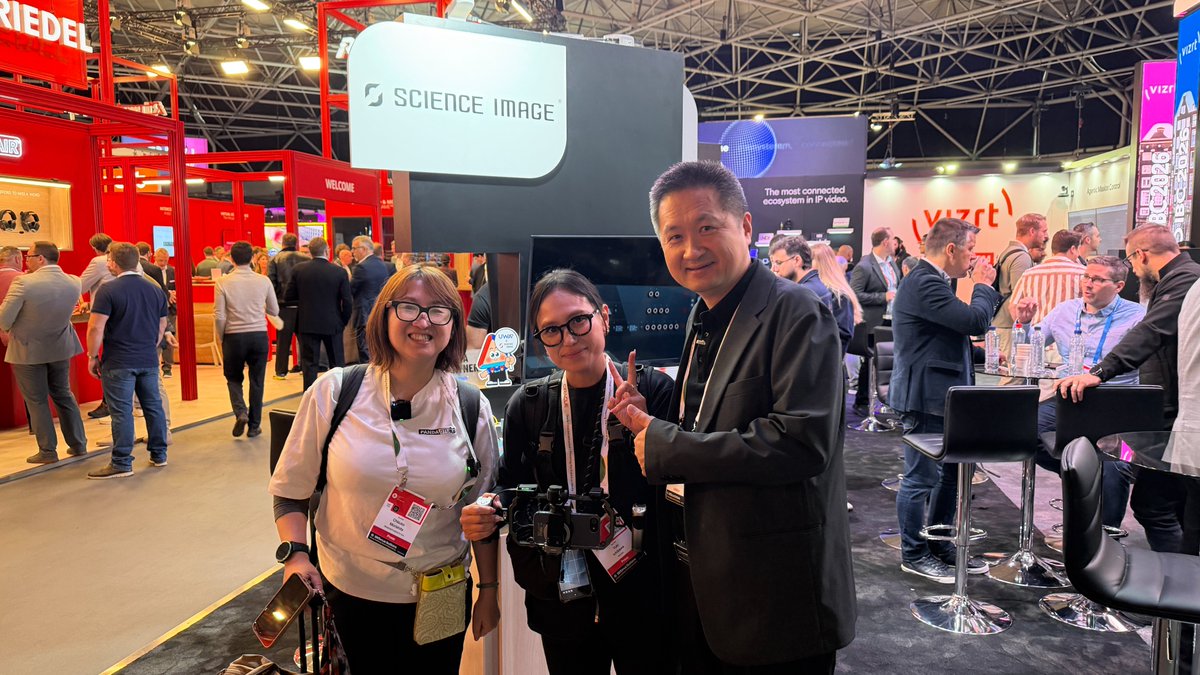 ScienceImage_cn's tweet photo. 🚀#IBC2026 enters its final day—don't miss out on the last of the excitement!
#ScienceImage awaits you at 10.A41!✨
#4K #broadcast #live #program #Studio #livestream #NDI #ENCODE #DECODE #HDMI4K #Software #Codec #Recorder #NDIHX #RTMP #RTSP #SRT #multiview #Genlock #AVoIP https://t.co/FxHbMWjx57