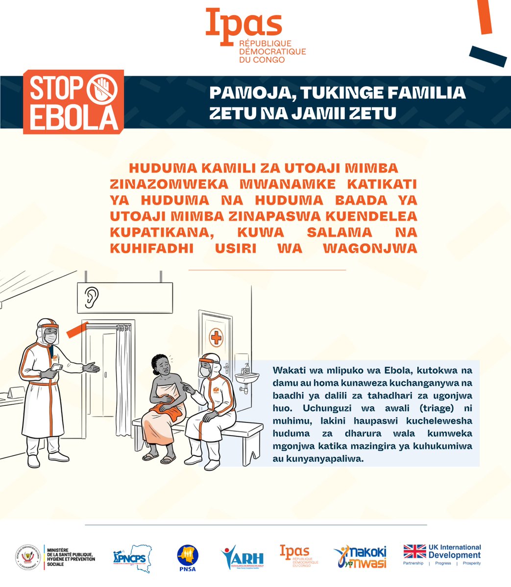 KIZILAKYAL's tweet photo. #EbolaTuJikinge
#STOPEBOLA : Tujikinge bila ku watenga wale wanao hitaji msaada wetu, naku piganisha Ebola haya pashwe ku katiza huduma nyingine muhimu za afya https://t.co/xTMYAfM1Cd
