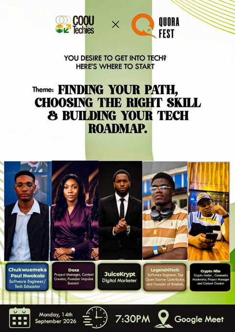 Image from COOU Techies (@COOUTechies)