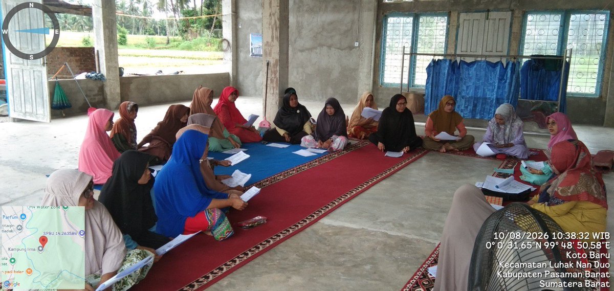 lenifitri1511's tweet photo. Hari Senin 10 Agustus 2026 Dilaksanakan sosialisasi tentang penumbuhan kelompok perikanan sesuai permen KP no 28 Tahun 2024 pada Pokdakan Aisyah,Nagari Mahakarya,Kec.Luhak Nan Duo https://t.co/3840bFedDk