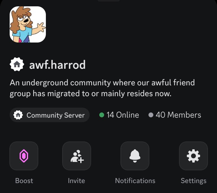 TakoCereal's tweet photo. woke up and suddenly my server is #harrod https://t.co/OBFqmJKLsD