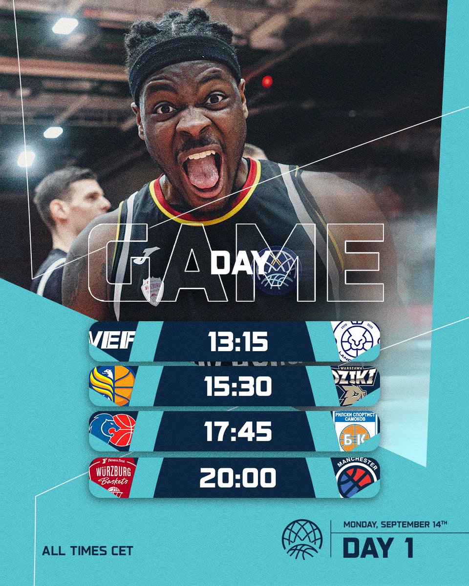 BasketballCL's tweet photo. IT’S TIME TO HOOP IN SAMOKOV. 🔥

Qualification Round Tournament 2 tips off today - who you got in today’s games? 🤔

#BasketballCL https://t.co/8lO2s8Rg1o