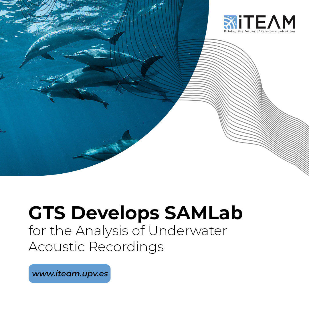 iteamUPV's tweet photo. 🌊 GTS develops SAMLab for the efficient analysis of underwater acoustic recordings!

🔍 More information and source code: https://t.co/1MQXeL5WnM

🐬https://t.co/UfIInMTqp4 https://t.co/SU3VW3Tg2Q