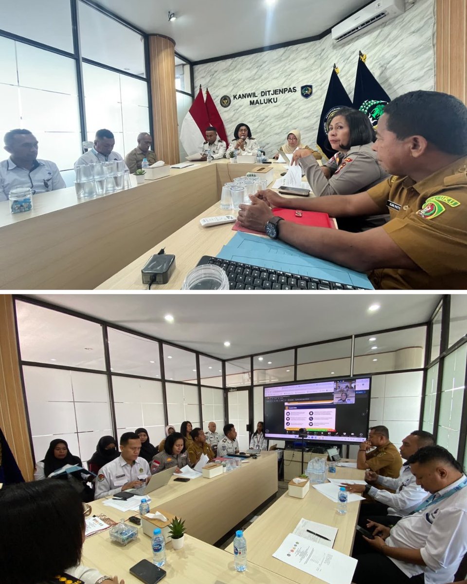 BapasAmbon's tweet photo. BAPAS AMBON GANDENG LINTAS INSTANSI BAHAS DRAFT PKS FORUM INTEGRASI SOSIAL (FORIS)

#kemenimipasri 
#kanwilditjenpasmaluku https://t.co/6DQr82WH5n