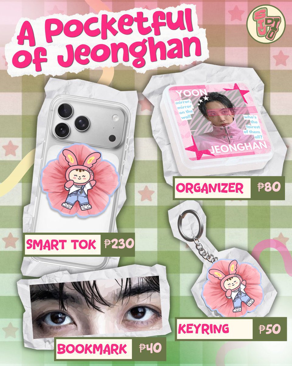 TheStudio_17's tweet photo. Hannie Giveaway!!

🪽MBF, Like, and RT!
🪽Tag 3 friends

1 winner of smart tok
1 winner of bookmark
1 winner of keyring
2 winners of clear organizer!
5 GA winners!!

all entries from previous posts are considered!
#MadeByStudio17