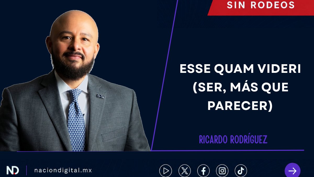 naciondigitall's tweet photo. ✍️La #opinión de Ricardo Rodríguez.

Esse quam videri (ser, más que parecer).

La percepción se crea a partir de los estímulos que recibimos, de nuestras experiencias.

https://t.co/39dbkexXTq https://t.co/f4HMQMEhhl
