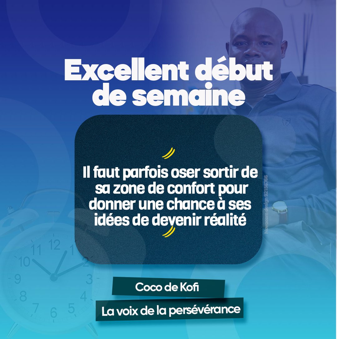 cocodekofi's tweet photo. 🌟 Nouvelle semaine, nouvelles possibilités.

Osez - Décidez -  Agissez.

Les idées deviennent des résultats lorsque nous leur donnons les moyens d’exister.

✨ Cette semaine, ne vous contentez pas d’espérer le changement. Travaillez à le créer.

#Audace 
#Action 
#Réussite https://t.co/BnR8CvFjRW